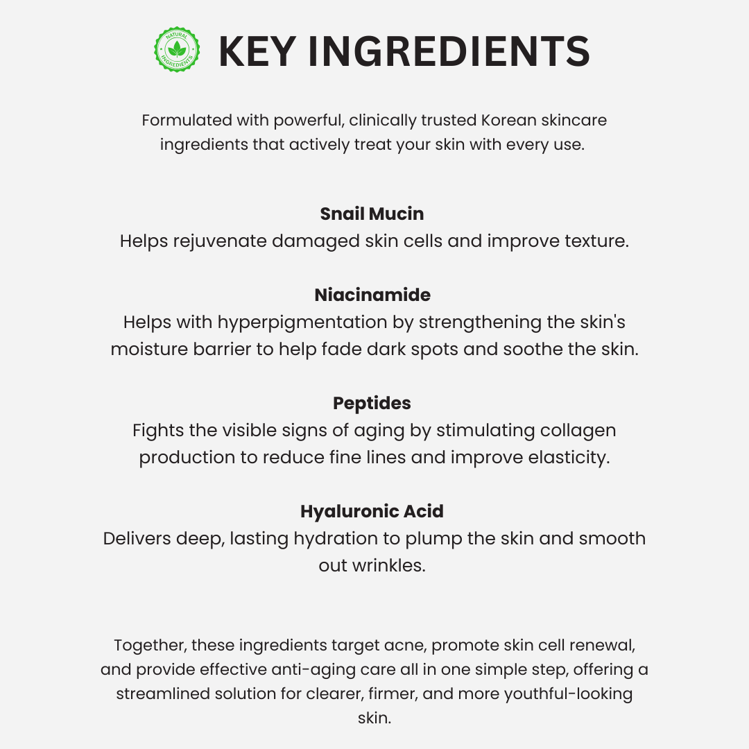 Anti-Aging Korean Toning Pads
